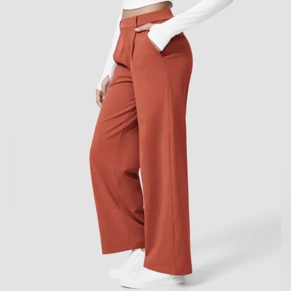 ZARA Lyocell Super Soft Wide-Leg Pleated Trouser Pants- Size S/ Mex 26